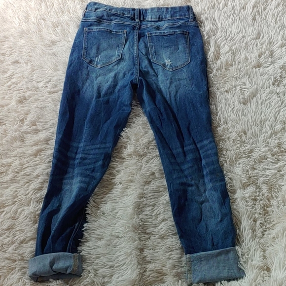 Blue ripped skinny jeans - Picture 2 of 2